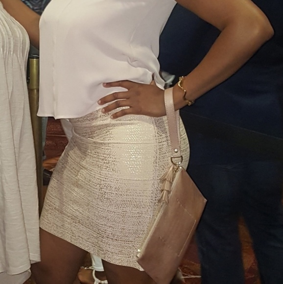 BCBGMAXAZRIA Josie Bandage Skirt - Picture 4 of 7